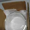 GDCZ Glass Cat Bowls 20 Oz, Pet Feeding Bowls for Pet Food and Water Dishes, Basic Bowls for Your Dog or Cat, Transparent