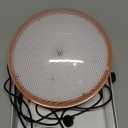 96 LED Solar Grow Lights Battery Powered, Full Spectrum Hanging Grow Light for Indoor Outdoor Plants with Timer, Solar Plant Lamp for Greenhouse with Remote Control, 2 Charging Way, 16.6FT Cord