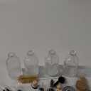 Juego de botellas dispensadoras de jarabe, paquete de 4 botellas de 7 onzas con boquilla de metal y etiquetas para jarabes, SC055 (paquete de 4)