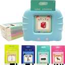 Russian English Taking Flash Cards 112 PCS, Teach & Learn Basic Russian Alphabet Words for Children, Bilingual Early Learning & Easy Teaching Russian Books for Kids