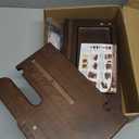 TESLYAR Wood Phone Docking Station Ash Key Holder Wallet Stand Watch Organizer Men Husband Wife Anniversary Dad Birthday Nightstand Purse Father Graduation Male Idea Gadgets (Beige)