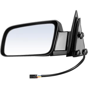 ECCPP Driver Side Mirror Fit for 1992-1994 For Chevy Blazer 1988-1999 For Chevy Pickup Truck 1992-1999 For Chevy Suburban 1995-1999 For Chevy Tahoe Manual Fold Non-Heated Power Adjustment