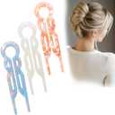 3 x Prestige French Hair Pins, Prestige Hair Pin,New Hair Accessories, Elegant Hair Clips for Women, Suitable for All Hair Types (3PCS-H)