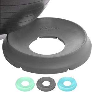 GoSports Yoga Ball Base for Fitness Balls - Charcoal, Green, or Blue -Hub 360 Universal Stability Stand