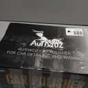 Cordless Car Buffer Polisher, 2x2000mAh 21V Batteries 5 Inch Random Orbital Polisher for Car Detailing, Waxing, Polishing, Scratch Removing, 6 Variable Speed Car Buffer Polishing Kit