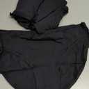 Amazon Essentials Women's Breathable Cotton Bikini Brief Underwear with Full Coverage, Multipacks (Large, Black)