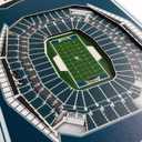 YouTheFan NFL 3D Stadium Banner, 8 x 32 Inches