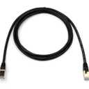 RiteAV - Cat7/Cat8 Outdoor Waterproof Ethernet Direct Burial Cable (600MHz) Shielded (Pure Copper) PE Rugged Jacket - 3FT