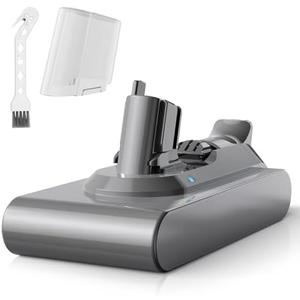 CHANJOYH Click in Battery for Dyson V11 Battery Replacement for 970425-01 970938-01 25.2V 6000mAh for SV15 V11 Torque Drive Torque Drive Extra Absolute Vacuum Cleaner (Not for Screw in Type)