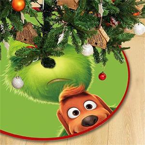Christmas Tree Skirt Gr Tree inch Skirt 30 Inch – Red and Green Holiday Tree Skirt for Xmas Decorations & Home Decor 1