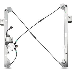 Front Driver Side Power Window Regulator w/Motor Replacement for 1999 2000 2001 2002 2003 2004 2005 2006 2007 Silverado Tahoe Avalanche Suburban, GMC Sierra Yukon XL, Escalade ESV EXT, Left, 741-644