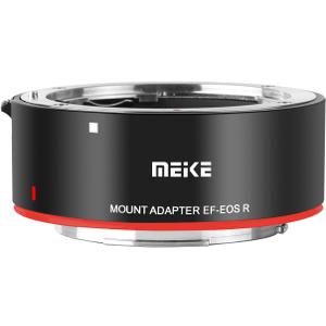 Meike Metal Lens Adapter EF-EOSR Auto-Focus Mount Converter for Canon EF/EF-S Lens to EOS-R EOS-RP R5 R6 R7 R10 C70 and RED Komodo Cameras