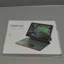 typecase Edge Keyboard Case for iPad Air 11-inch(M4/M3/M2, 2026/2025/2024), iPad Pro 11-inch(4th/3rd/2nd/1st Gen) & iPad Air 10.9-inch 5/4th Gen, Multi-Touch Trackpad, 11-Color Backlight, Black