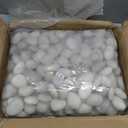 FANTIAN 40 lbs White River Rocks for Landscaping, 2-3 Inch Polished Pebbles for Indoor Plants, Decorative White Stones for Planters, Vase, Aquarium, Fish Tank and Garden