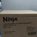 Ninja Food Processor, Professional XL, 1200 Peak-Watts, 4-in-1, Chopping, Slicing/Shredding, Purees, Dough, 12-Cup Processor Bowl, 2 Blades & 2 Discs, Feed Chute/Pusher, Black, NF701