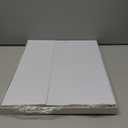 Mefleet 17x13x5 Inches Large Gift Box with Lid for Presents 1 Pack Big Deep White Gift Boxes for Christmas, Birthday, Valentine's Day,Mother's Day Presents - Contains Crinkle Paper,Ribbon and Card