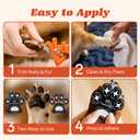 Dog Paw Protectors, Anti Slip Paw Pads for Dogs - Traction Grips for Senior Dogs & Puppies on Hardwood Floors, Paw Stickers for Dog Feet with Secure Grip 6 Sets (24 Pcs) XXXL