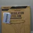 GoSports Regulation 18" Steel Basketball Rim - Choose from Fixed or Breakaway - Use for Replacement or Garage Mount