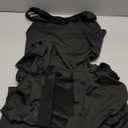 Caviotess Women's Sexy Sleeveless High Slit Maxi Dress Low Cut Hollow Out Bodycon Long Dress Club Party Dress Medium