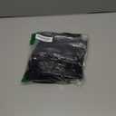 Reusable Incontinence Underwear for Men, Washable Boxer Briefs Protection, Leak Proof Adult Male Diapers for Urinary Absorbency (Black, Medium)