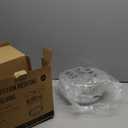 360 Rotating Makeup Organizer, Large-Capacity Skincare Make Up Storage 2 Tier Perfume Organizers Cosmetic Dresser Organizer with Makeup Brush Holder, Fits Bedroom, Bathroom, Vanity Shelf Countertop (Transparent)