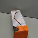 Eazy2hD 3 in 1 Bendable Silicone Snow Brush with Ice Scrapers, 65.75" Extendable Window Ice Removal with Squeegee for Windshield, 360 Pivoting Brush Head Cleaner Tool for Car, Truck, SUV (Large)