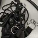 Tree Swing, Saucer Swing, 40 inch 900lbs Weight Capacity, with Adjustable Hanging Straps, for Backyard Outdoor, Multicolor, Circle Round Disc, Gifts for Kids