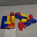 Soccer Theme Birthday Party Decorations Include 12pcs Latex Balloon, 5pcs Foil Balloons, Barcelona Theme Balloons for Party Favors, Messi Birthday Party Supplies