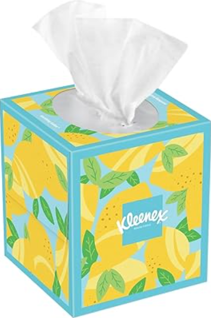 Soothing Lotion Tissues with Coconut Oil & Vitamin E | Soft & Gentle Facial Tissues with Moisturizers