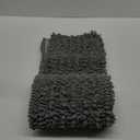 Smiry Bathroom Rugs Mat 30x20, Extra Soft Absorbent Chenille Bath Rugs, Non Slip Rubber Backing Machine Washable Quick Dry Bath Mats for Bathroom Floor, Tub, Shower, Home Decor Accessories, Grey