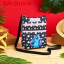 Disney Stitch Crossbody Bags for Women Teenagers Girls Purse Sling Shoulder Bag for Shopping Vacation Gifts for Her