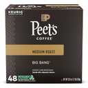 Peet's Coffee, Medium Roast Keurig K-Cup Pods, 100% Arabica Coffee - Big Bang 48 Count (1 Box of 48 Pods) (EXP 02/12/27)