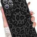 KANGHAR Case for iPhone 12 Pro Max Phone Case [Compatible with Magsafe] Leopard Printed Pattern Cute Cheetah Protective Magnetic Case for Girls Women Men 6.7"