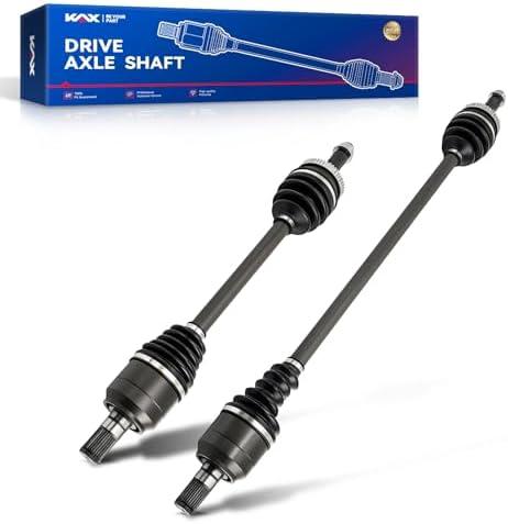KAX CV Axle Front Driver and Passenger Side Fit for Hyundai Sonata 2011 2012 2013 2014 2.4L, Front CV Axle Shaft Assembly 66-3720 66-3721