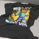 Best Mom in the Block World Pixel Gaming Mother Day Design T-Shirt, No Size