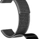 5 x OVERSTEP Quick Dry Watch Band Compatible with Fenix 8 47mm/Fenix 7/Fenix 6/Fenix 5, 22mm Loop Woven Nylon Sports Strap for Garmin Epix Pro 47mm/Instinct 2/Forerunner 965(Gray)