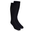 Truform Compression Socks, 8-15 mmHg, Men's Dress Socks, Knee High Over Calf Length, Navy, X-Large