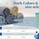 Diabetic Socks for Women Men,5 Pairs Non Binding Diabetic Ankle Wide Stretchy Loose Seamless Socks 7-9 9-11 (Large, Black/White/Grey)