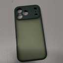 for iPhone 17 Pro Max Case, [Ribbed Non-Slip Sides] [Military-Grade Drop Protection] [Full Camera Protection] Anti-Yellow Soft-Touch Shockproof Slim Phone Case for iPhone 17 Pro Max, ForestGreen