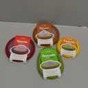 Winb Set of 4 Reusable Fruit and Veggie Savers - Ideal for Avocados, Tomatoes, Apples, Garlic, Onions, and More (Red & Yellow & Orange & Green)