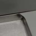 Direct Store Parts DS127 Stainless Steel BBQ Cooking Griddle, Universal Flat Top Griddle with 2 Handles for Most Gas Grills, W25"D16"H2.75", Heavy Duty Stainless Steel Griddle 1pc, Large size