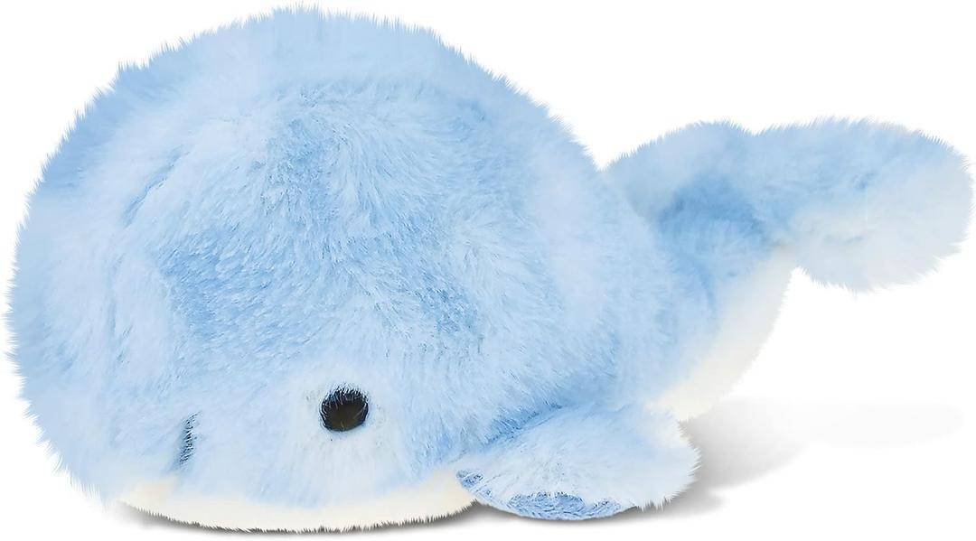 DolliBu Blue Whale Super Soft Stuffed Animal, Cute Realistic Stuffed Animals for Girls. Boys and Adults Animal Gifts, Kids Ocean Life Nursery Dcor for Newborn - 7 inches