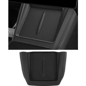 Model y Centre Control Wireless Charging MatCenter Console Wireless Charger Pad Compatible with Tesla Juniper Model y 2026 2025 (Model y Juniper Full Cover pad)