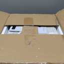 Furologee 5-Tier Ladder Shelf with 2 Drawers,Narrow Bookshelf Storage Shelves,Industrial Bookcase Freestanding Rack Units for Bedroom,Living Room,Bathroom,Home Office,Balcony,Wood Metal, White