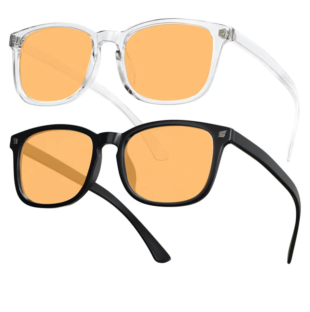 livho High Tech Blue Light Glasses - Advanced 99% Blue Light Blocking Computer Glasses - Anti Eyestrain & UV Glare Protection