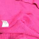 Womens Floral Cardigan Sweaters Long Sleeve Open Front Y2K Cropped Knit Cardigan 90s Aesthetic Shrug Back to College Outfits Magenta S