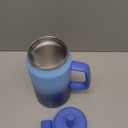 BJPKPK 50oz Insulated Tumbler with Handle Stainless Steel Travel Coffee Mug with Lid Reusable Large Water Bottle with Straw,Sky