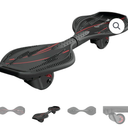 Razor Black Label RipStik Ripster Caster Board Classic – 2 Wheel Pivoting Skateboard