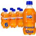 Fanta Orange Soda Soft Drink Bottles, 12 fl oz, 12 Pack, BB AUG 03 2026
