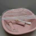 Sitz Bath Seat, Anti Slip Deeper Bowl Design for Postpartum Care Hemorrhoid Relief, Sealed Drain Outlet with Hanging Hole for Women After Childbirth, Hemorrhoid Sufferers, and (Pink)